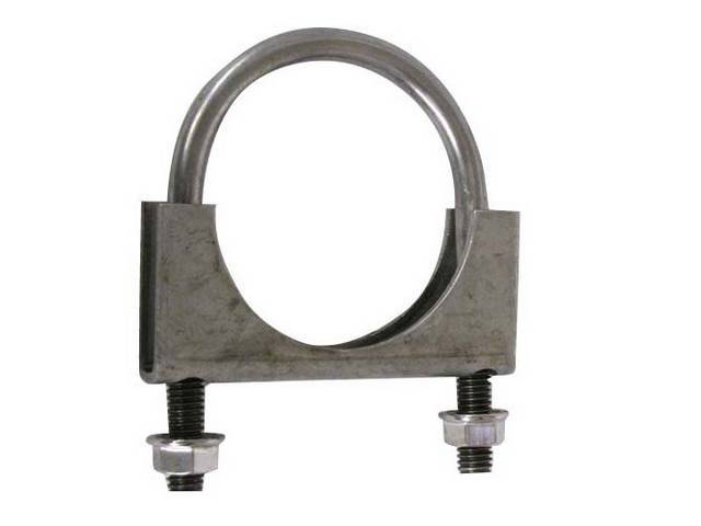 Exhaust Pipe Clamp, Stainless Steel, 2