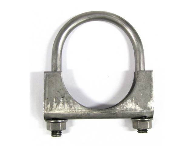 Exhaust Pipe Clamp, Stainless Steel, 2 1/4