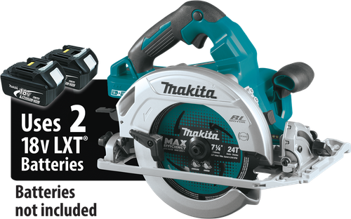 36V (18V X2) LXT™ Brushless 7-1/4" Circular Saw with Guide Rail Compatible Base, Tool Only, XSH08Z