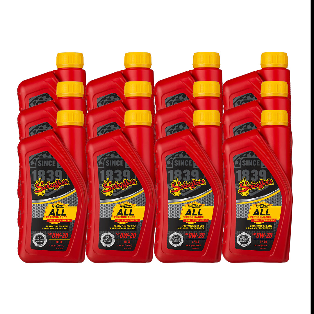 Schaeffer's 6020 SynShield All Performance Full Synthetic 0W-20 1 qt. (12pk)