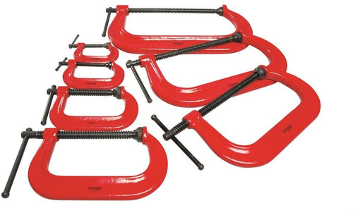 Urrea Maximum Opening 6 inch C-Clamps Deep Throat
