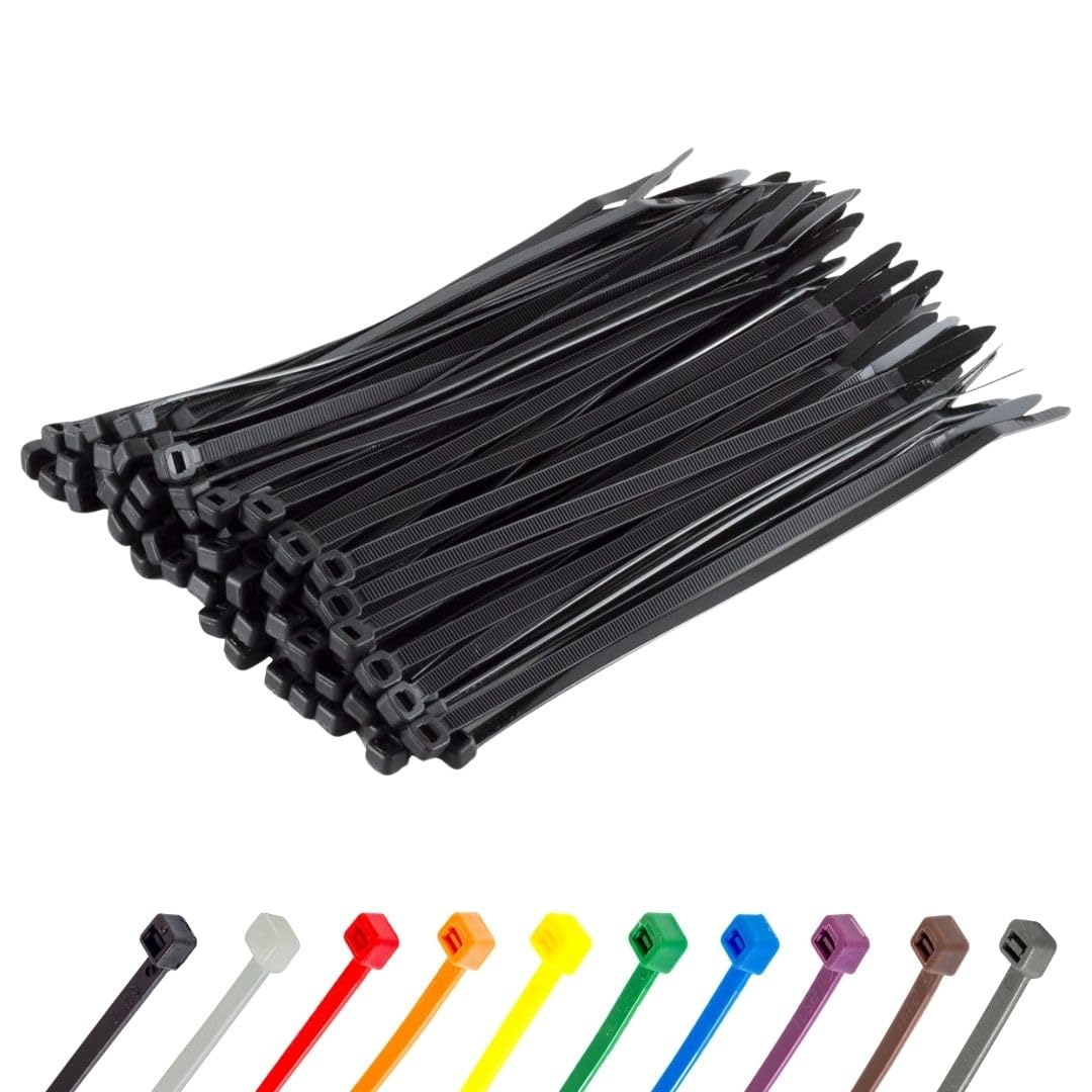 577.0850UV-M - Nylon Zip Ties 8in L
