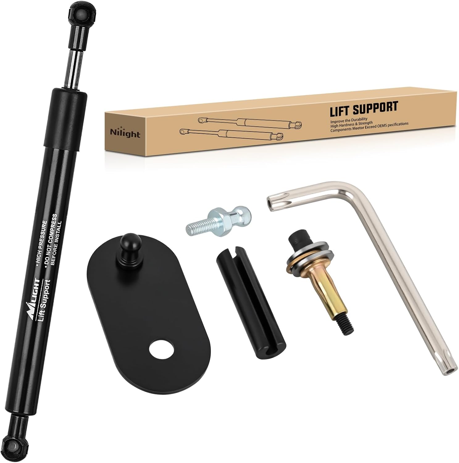 Truck Tailgate Assist, Tail Gate Lift Assist Shock Kit for 1500 2500 3500 Dodge Ram 2009 2010 2011 2012 2013 2014 2015 2016 2017 2018 2019 2020 2021 2022 2023 2024 2025