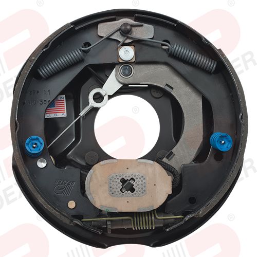 Right Hand 10" x 2 1/4" electric brake assembly for 4400 lbs. Dexter Trailer Axle, Nev-R-Adjust - K23-479-00