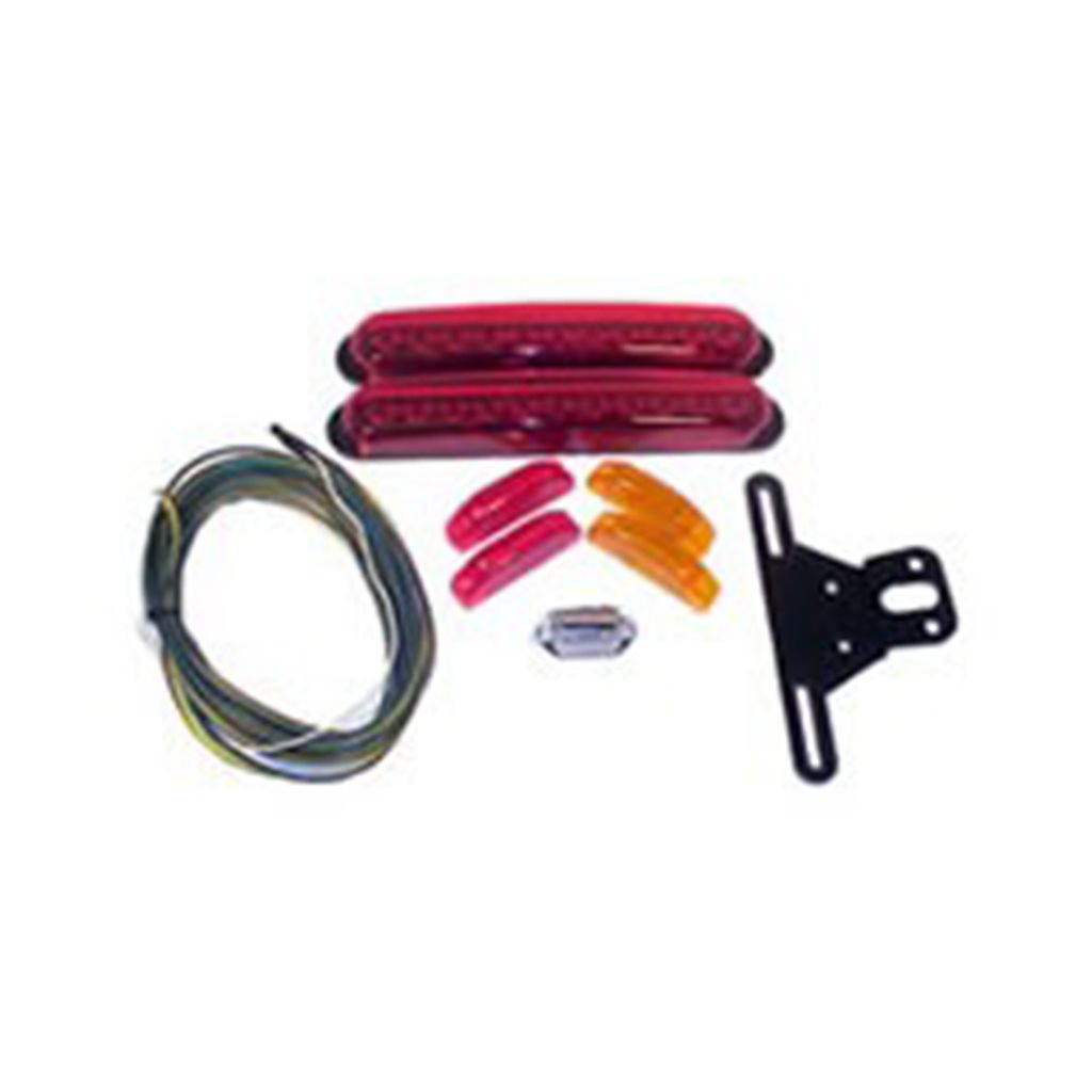 Optronics Extreme LED Trailer light kit for under 80" wide, under 30' long and under 10,000 lbs capacity - 106-LK