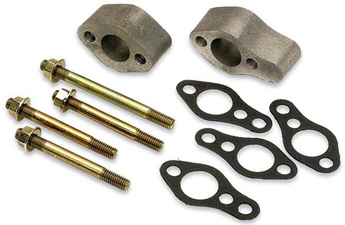 Moroso 63510 Aluminum Water Pump Spacer Kit - SBC - Spaces Short to Long Pump