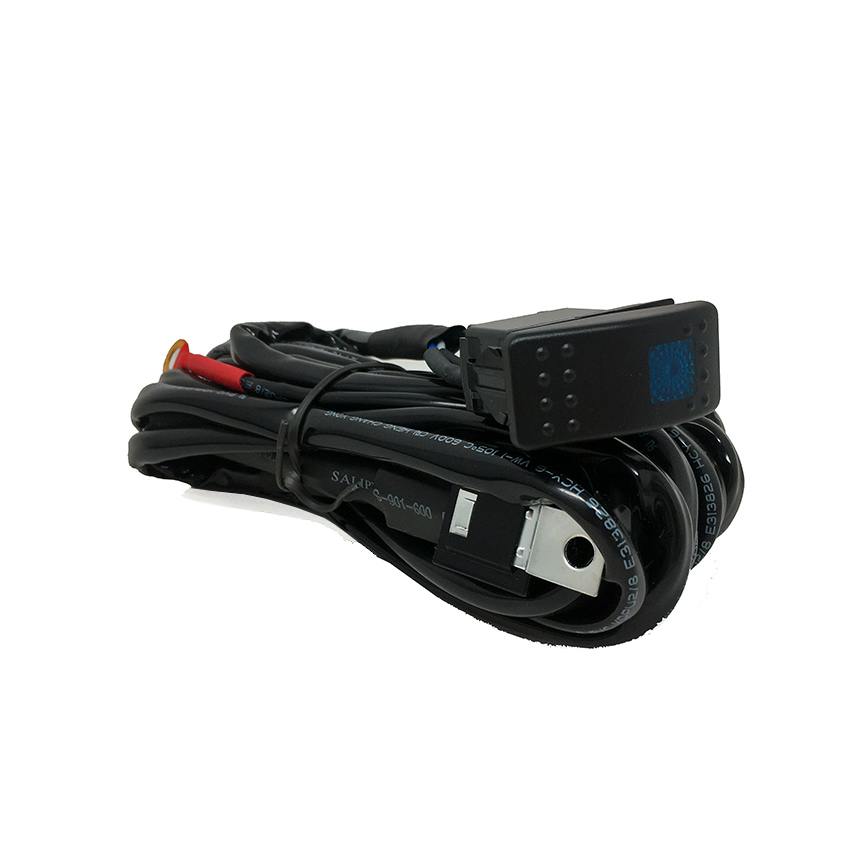 Baja Designs 640129 OnX6/S8 (10"-30") / XL UTV On/Off Rocker Switch Wiring Harness