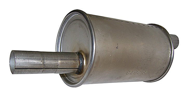 Crown Automotive 641878 Mufflerfor 45-71 Jeep CJ Series with 4-Cylinder Engine