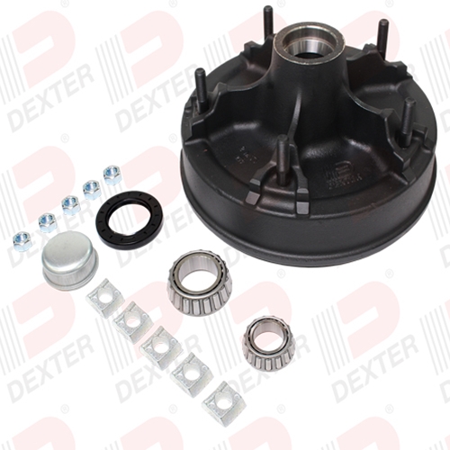 Demountable 7K UTG axle, studded, 2.125 seal - K08-174-90