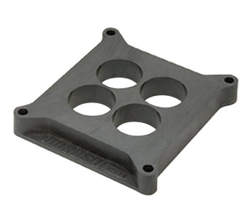 Moroso 64930 Carburetor Spacer - Holley Square Bore Style Plastic - 1" - 4 Hole