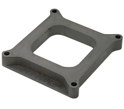 Moroso 64940 Carburetor Spacer - For Square Bore Carbs - Plastic - 1" - Open