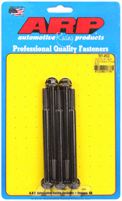 ARP 651-4500 Black Oxide 8740 Bolts - Hex Head - 5/16"-18 - 4.500" UHL 5 Pack