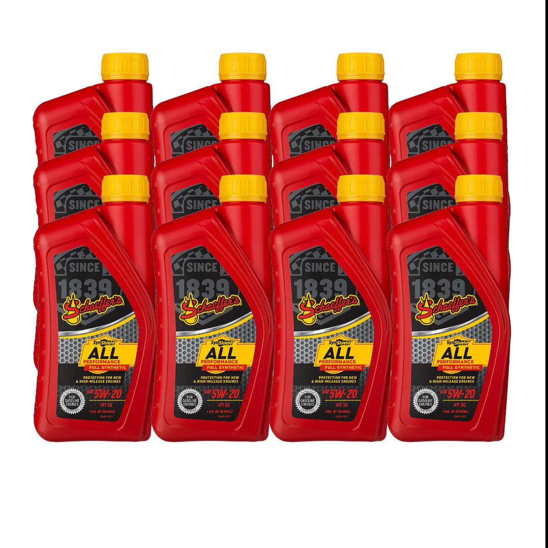 Schaeffer's 6520 SynShield All Performance Full Synthetic 0W-20 1 qt. (Case of 12)