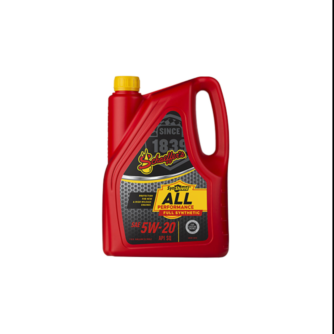 Schaeffer's 6520 SynShield All Performance Full Synthetic 5W-20 1 gall.