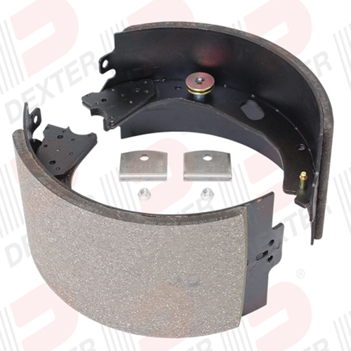 Dexter 12 1/4" x 5" electric brake (12k-15k) Left Hand Shoe Kit - K71-053-00