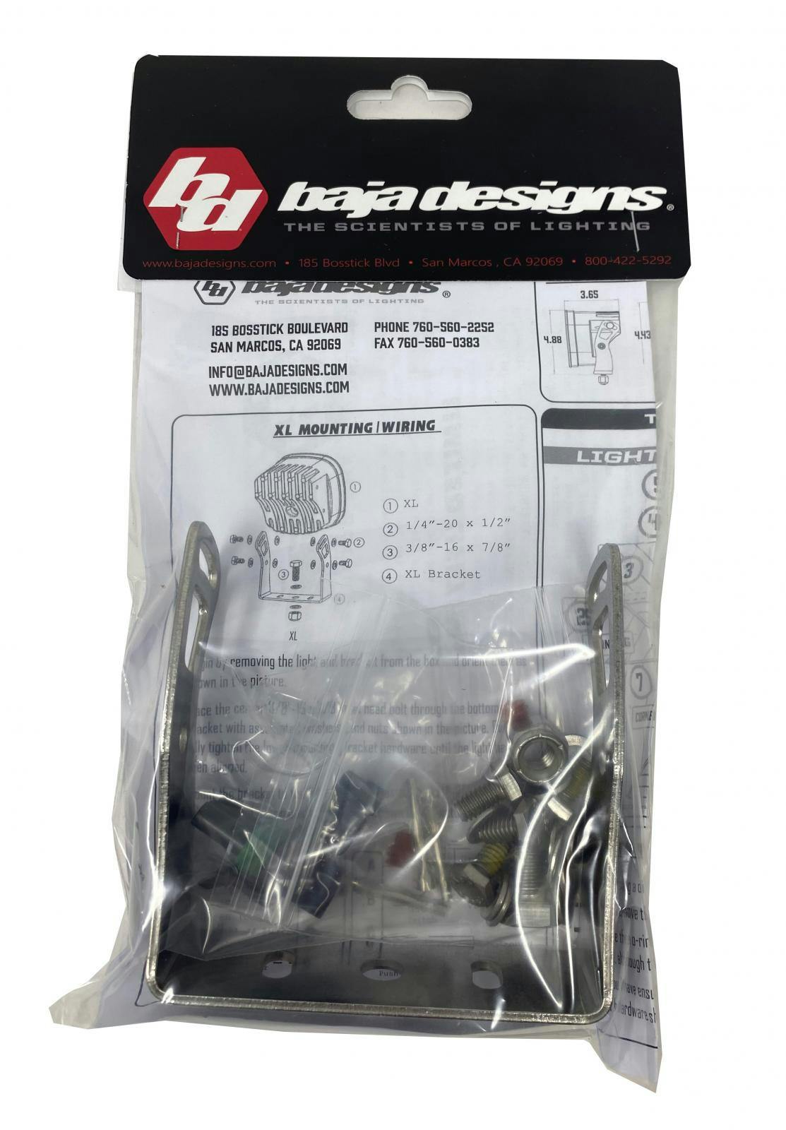 Baja Designs 660308 XL Series Parts Bag
