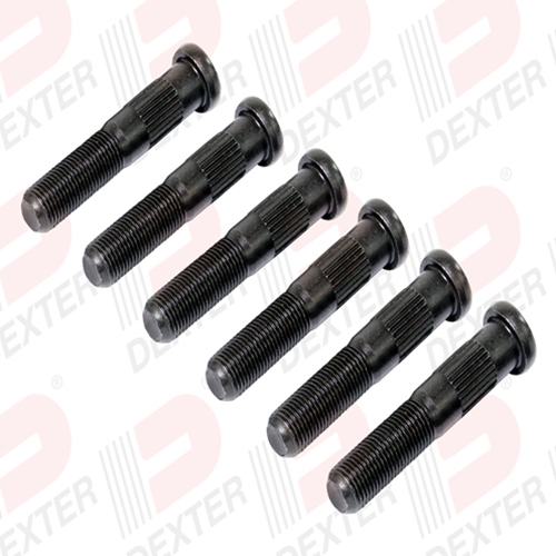 Six Pack of Dexter 1/2"-20 Replacement Studs 2.65" - K71-686-00