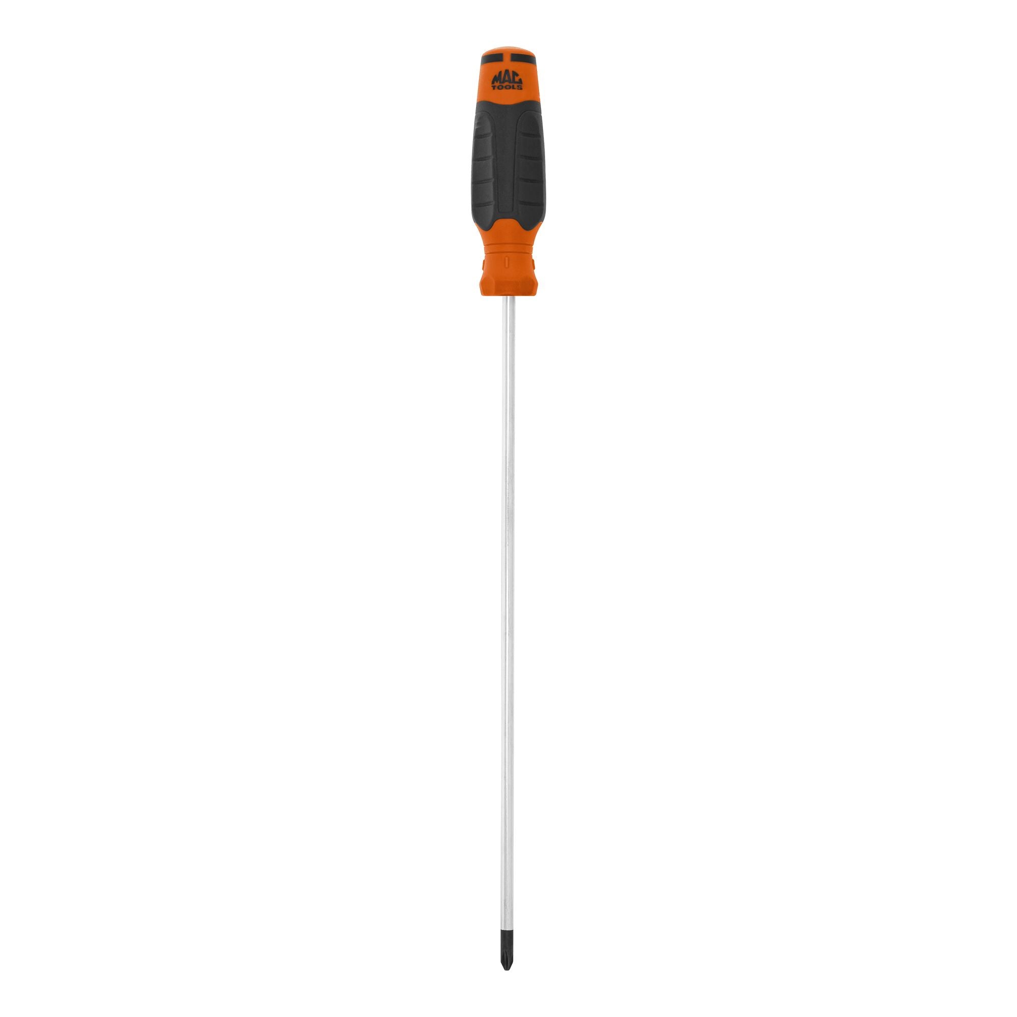 Mac-Grip Long Phillips Screwdriver #2-Phillips x 12" - Orange