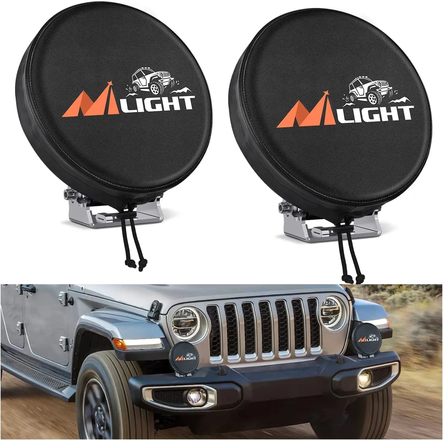 7 Inch Round Offroad Driving Pod Light Cover Type A