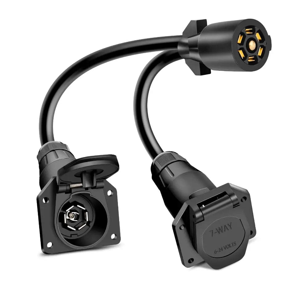 7 Way Y Splitter Trailer Adapter