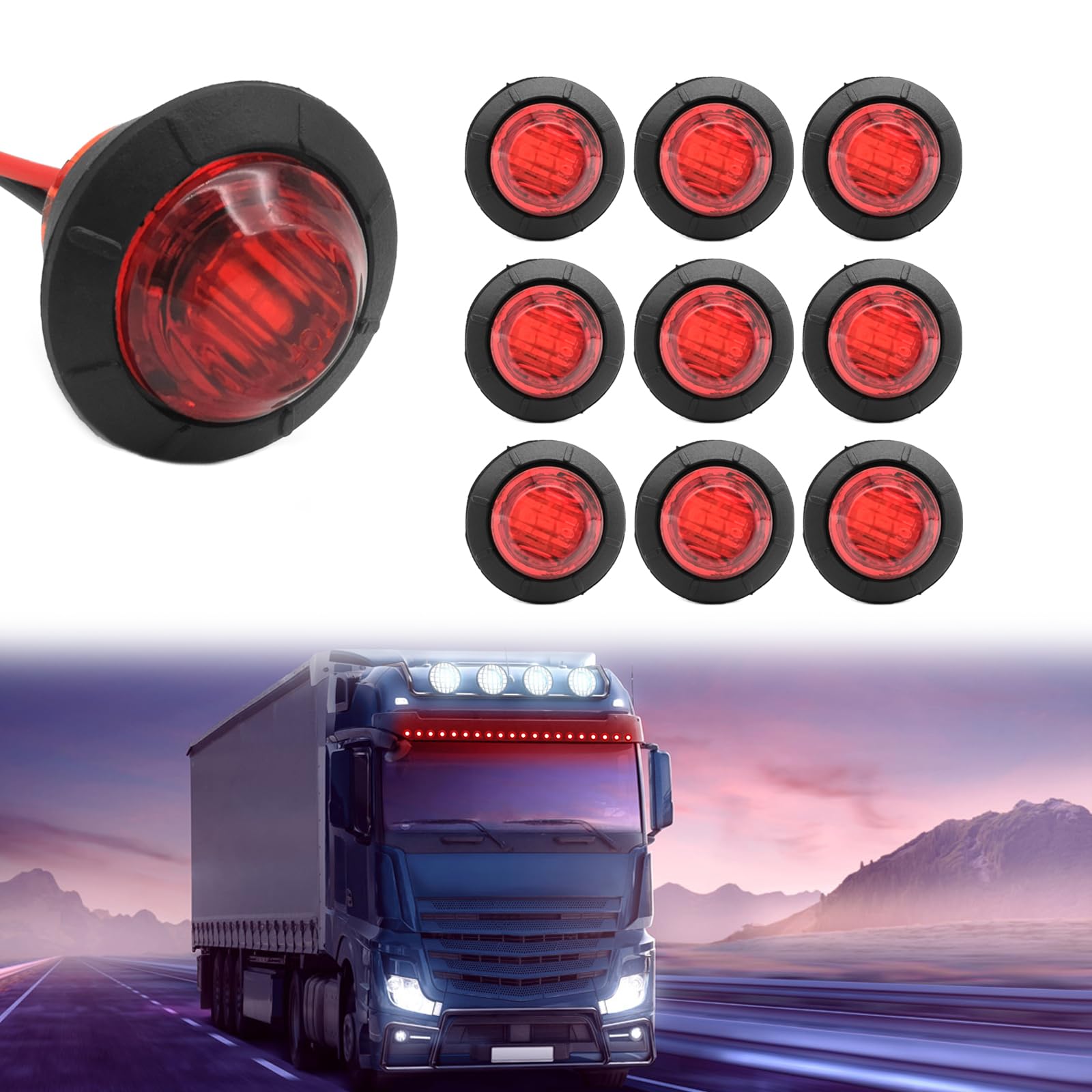 571.LD33PR1-BLT - Marker Light LED 3/4