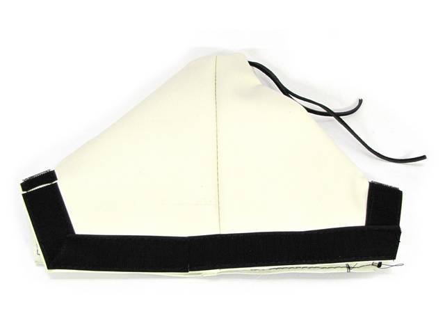 Cruiser Console Shifter Boot, White Sierra Grain Vinyl