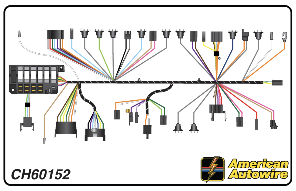 American Autowire 1966 Chevrolet Dash Harness CH60152