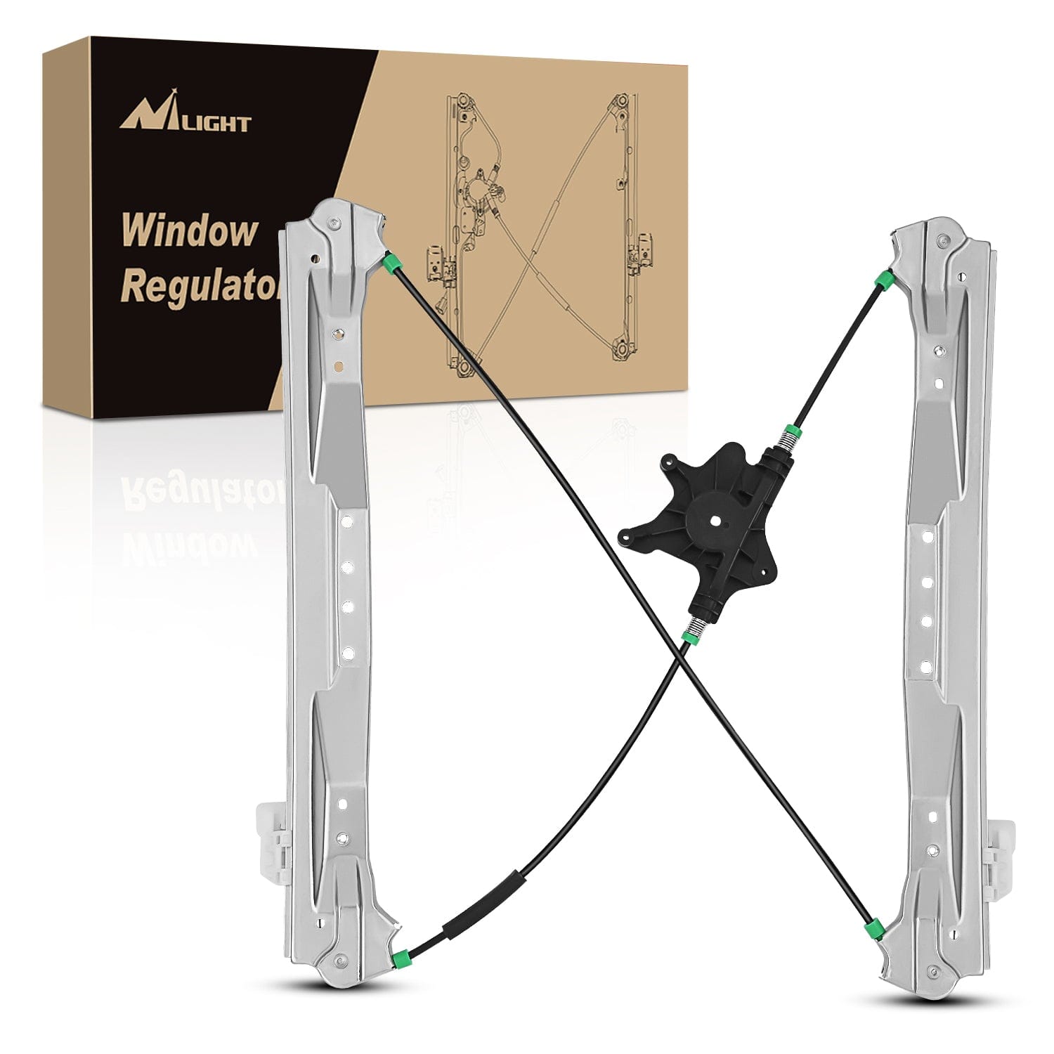 749-508 Power Window Regulator and Motor Assembly Front Driver Side, OE Replacement for Chrysler Town Country 2008-2016 - Direct Fit