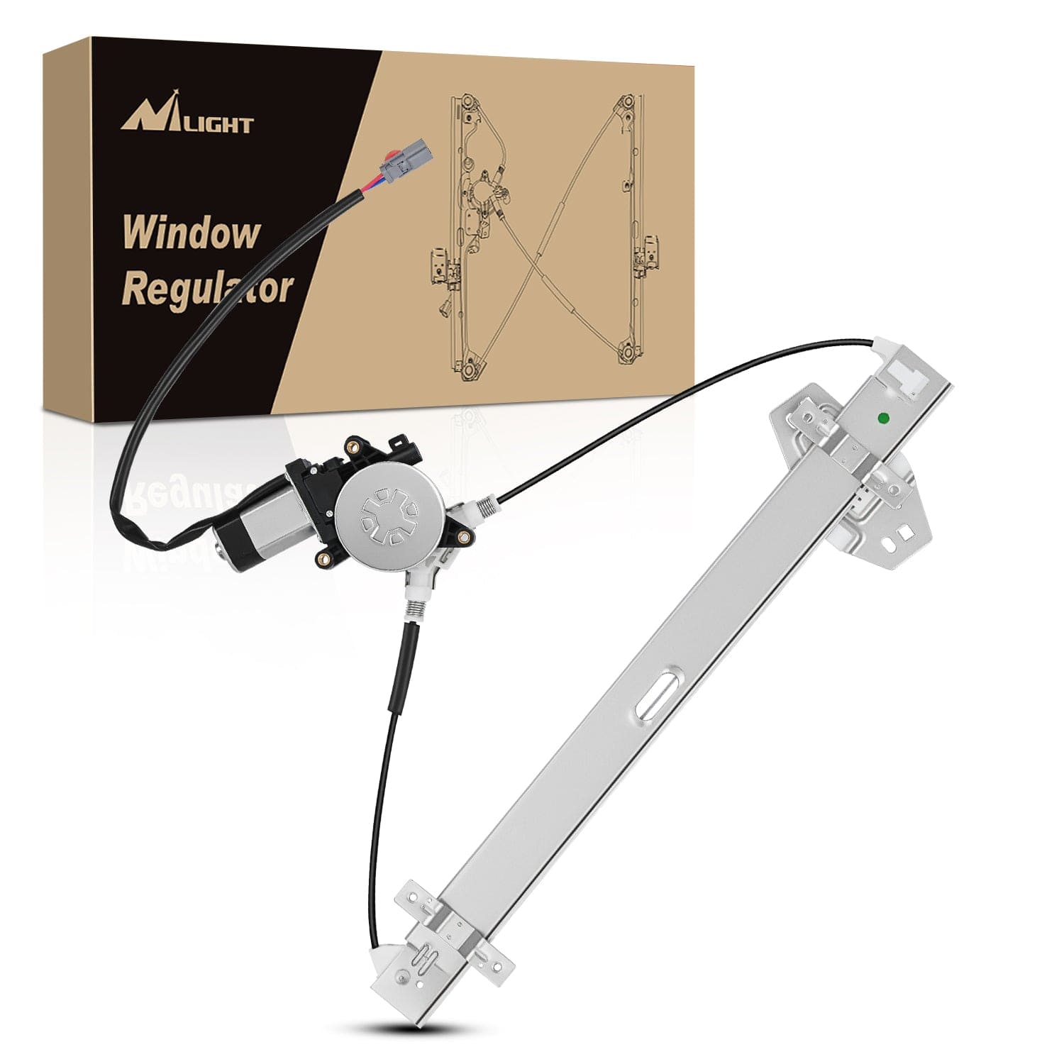 748-512 Power Window Regulator and Motor Assembly Rear Driver Side, OE Replacement for Honda Pilot 2003 2004 2005 2006 2007 2008