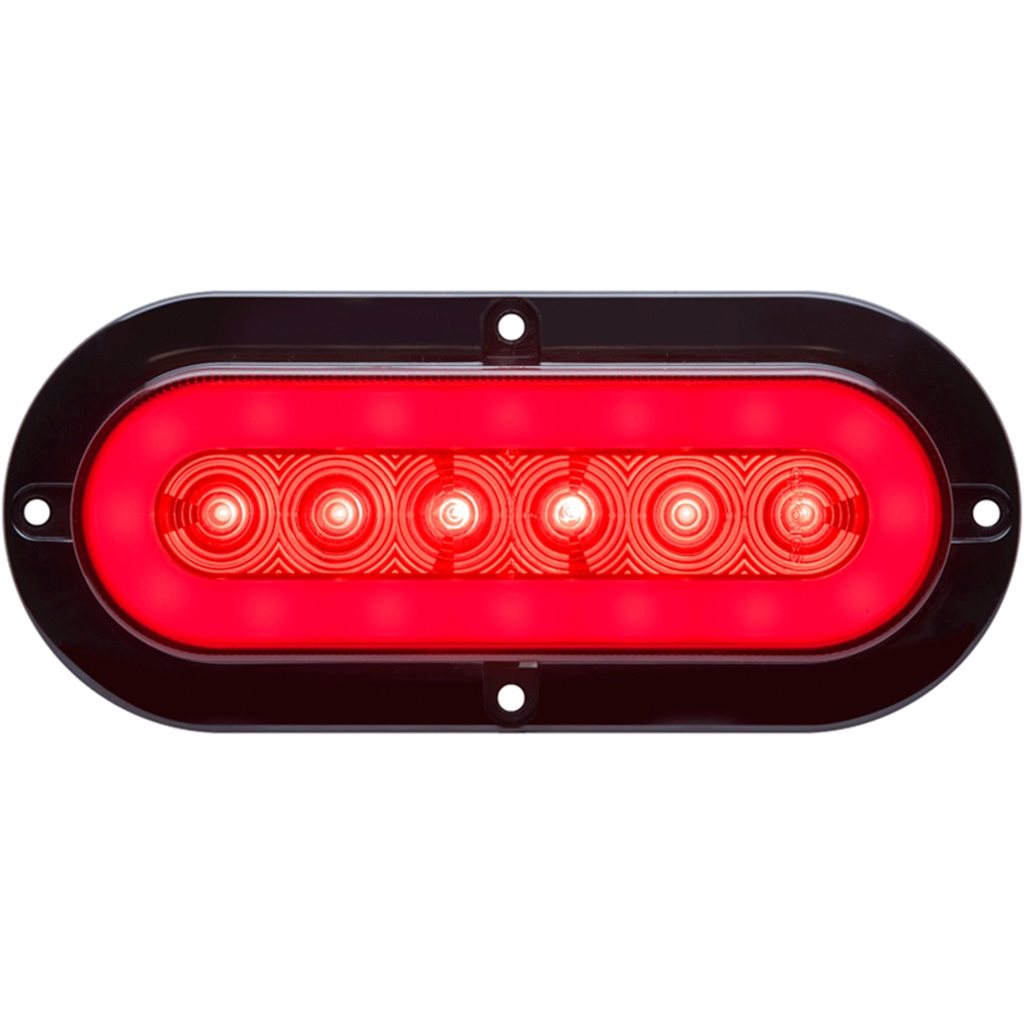 Optronics GloLight™ 6” 22-LED Surface Mount Stop/Turn/Taillights - STL178RFPB