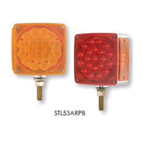 Optronics LED Pedestal Mount Light Square Passenger Side - STL53ARPB