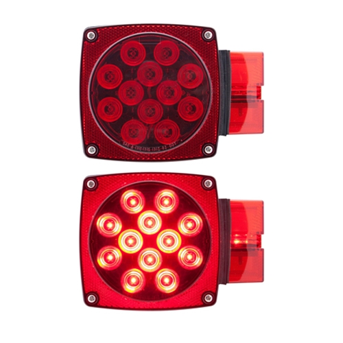 Optronics Waterproof LED Combination Taillights for Over 80” Applications Driver Side - STL3RB