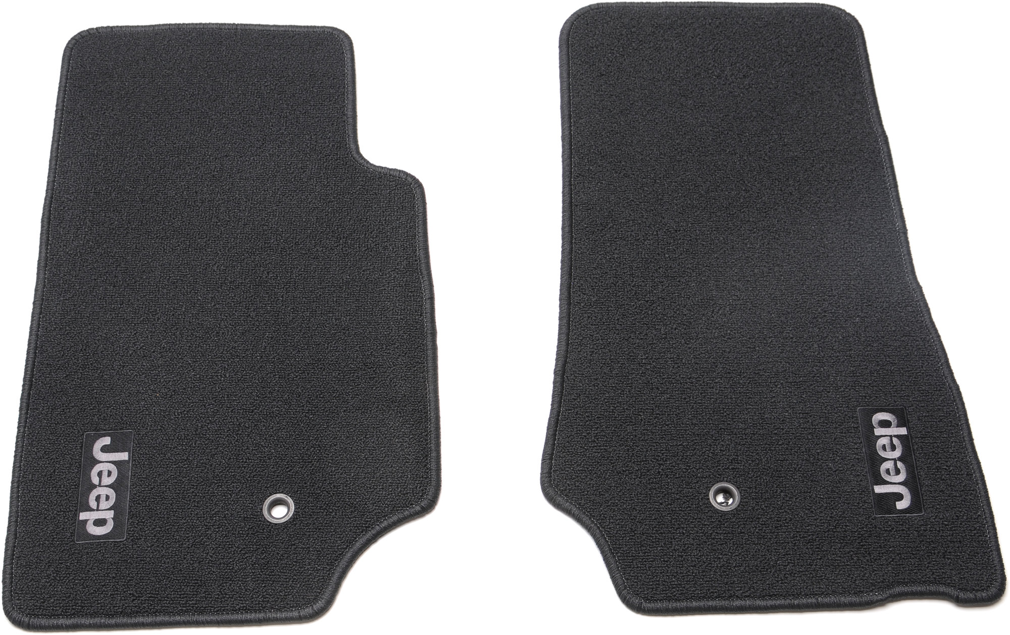 Mopar 82210125AC Premium Carpet Floor Mats in Slate Gray for 07-13 Jeep Wrangler JK 2 Door