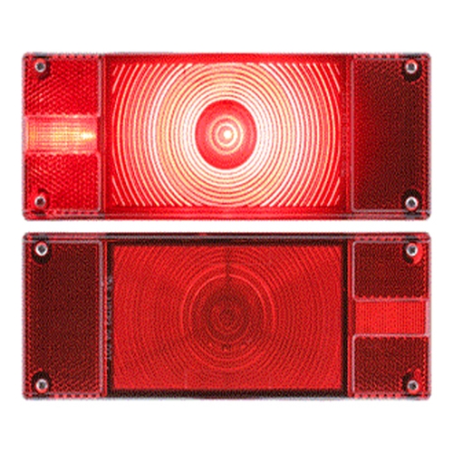 Optronics ONE™ LED Low Profile Marine Driver Side Taillight w/LED License Light - STL0017RB