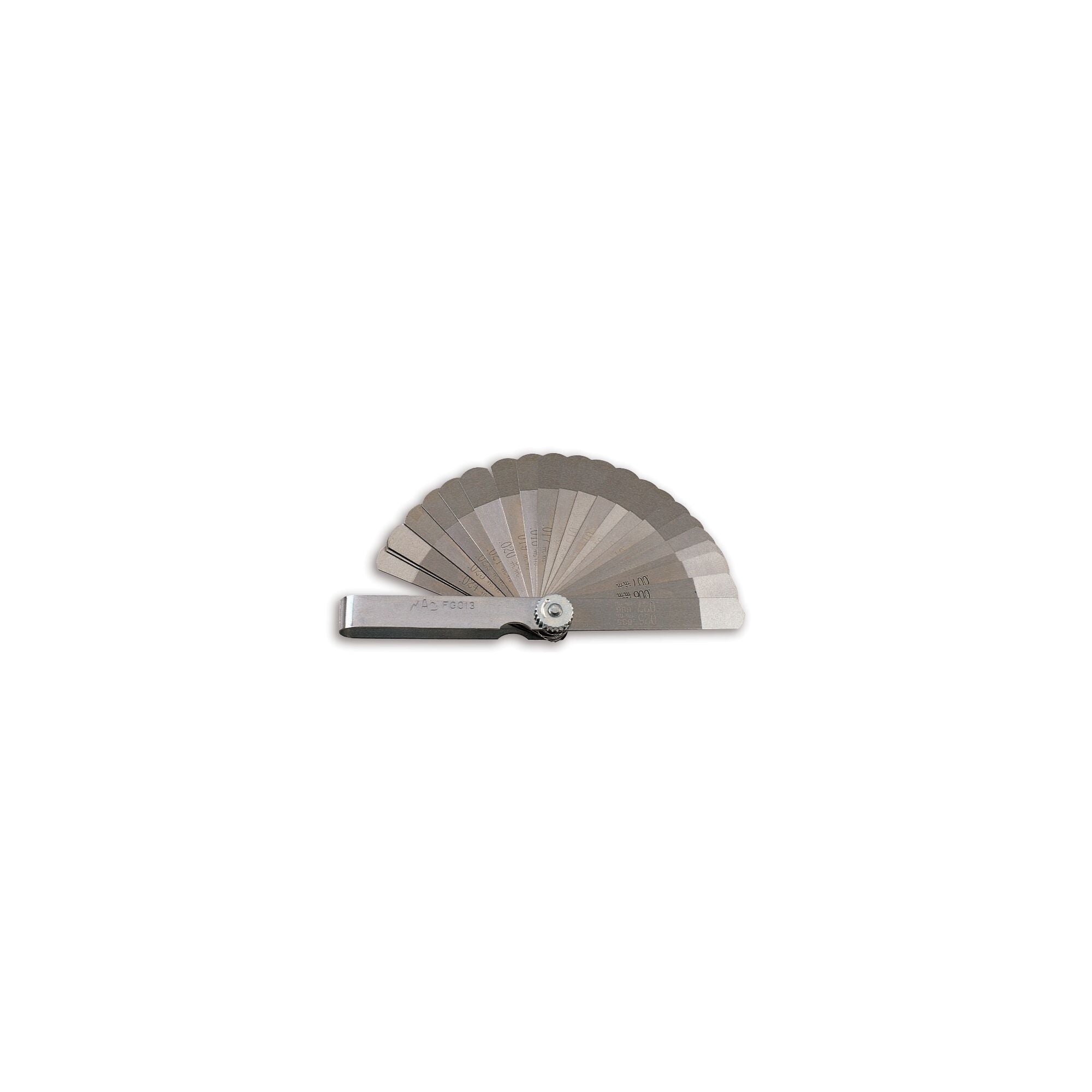 22-Blade Master Go-No-Go Feeler Gauge Set