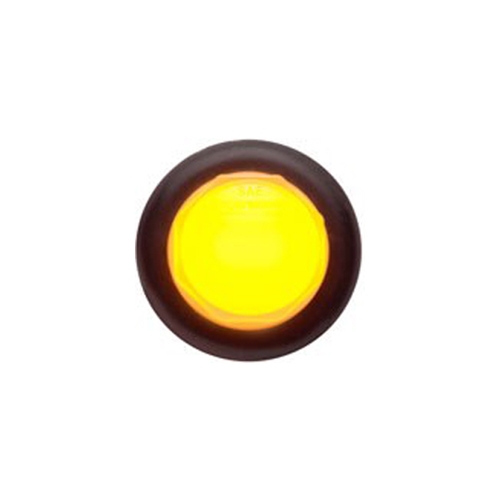 Optronics Amber GloLight™ Uni-Lite™ 3/4”LED Non-Directional Marker/Clearance Light - MCL110ABK