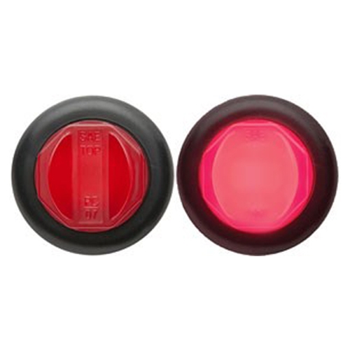 Optronics Red GloLight™ Uni-Lite™ 3/4” Sealed LED Marker/Clearance Light - MCL111RBK