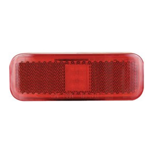 Optronics Red Rectangular Thin Line LED Marker/Clearance Light 2 Diodes - MCL40RB