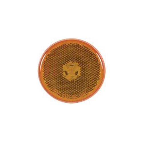Optronics 2.5” Round Sealed Amber LED Marker/Clearance Lights with Reflex - MCL59ABK