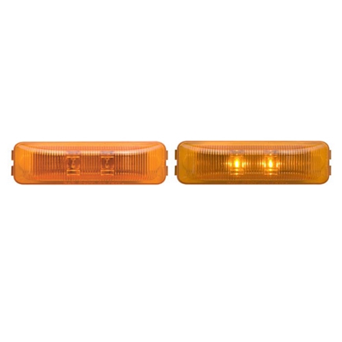 Optronics FLEET Count™ Thinline Sealed Amber LED Marker/Clearance Light- MCL61ABK
