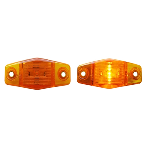 Optronics Mini Sealed Amber LED Horizontal-Vertical Marker/Clearance Light - MCL99AB