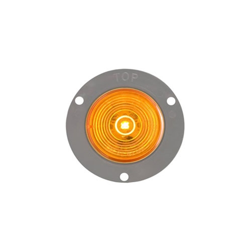 Optronics FLEET Count™ 2" Flange Mount Amber LED Marker/Clearance Light - MCL56AFBK