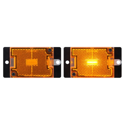 Optronics Surface Mount LED Marker/Clearance Light with Reflex - MCL35AEB