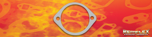 Remflex 8006 Exhaust Collector Gaskets - 2-Bolt Flange - 3" Diameter - EACH