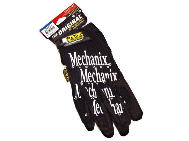 MECHANIX WEAR GLOVES, ORIGINAL, BLACK, MEDIUM