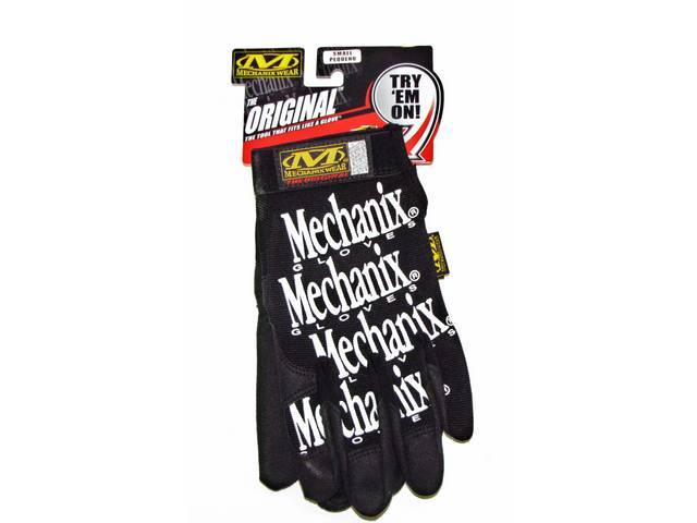 MECHANIX WEAR GLOVES, ORIGINAL, BLACK, SMALL
