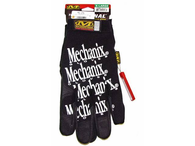 MECHANIX WEAR GLOVES, ORIGINAL, BLACK, EXTRA LARGE