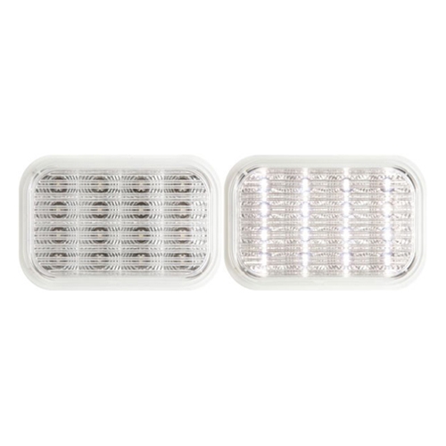 Optronics Clear back-up light, recess mount, standard 2-pin connection, 12V - BUL35CBK