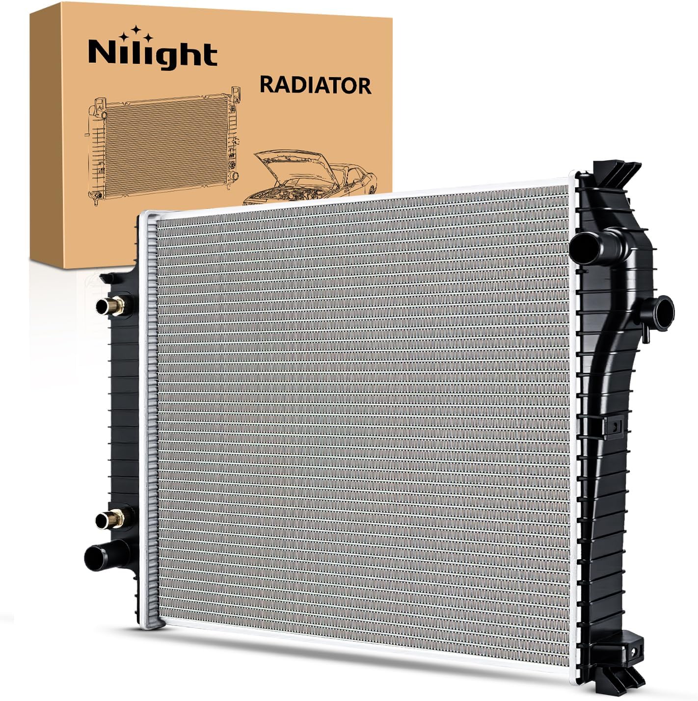 Radiator for Ford Explorer V6 V8 4.0L 2006, Explorer Sport 2007, Mercury Mountaineer 2006