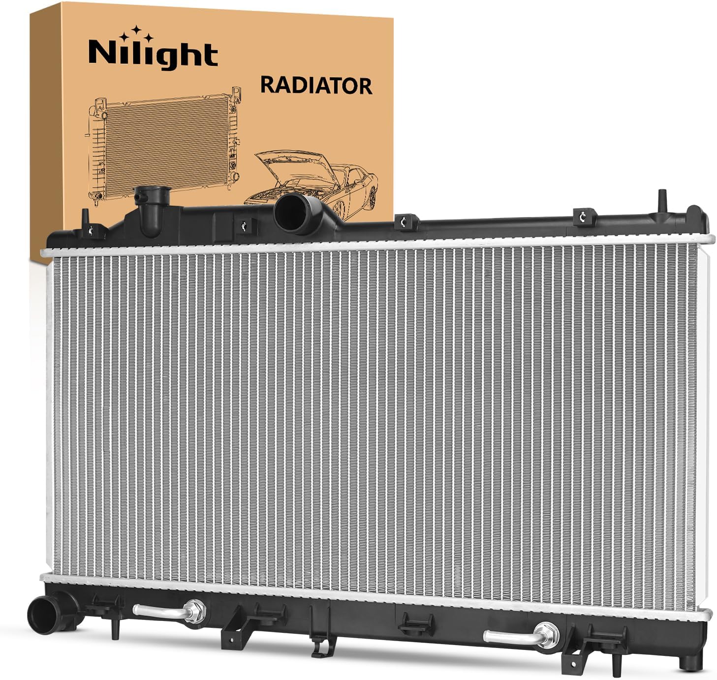 Radiator for Subaru Forester 2009 2010 2011 2012 2013,Crosstrek 2016-2017, Impreza 2008-2011, Legacy 2005-2010, Outback 2005-2009 H4 2.0L 2.5L, Automatic Trans